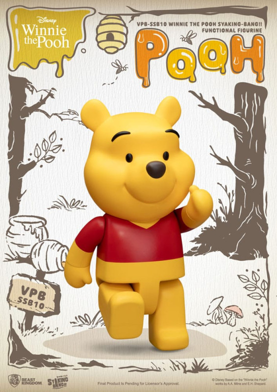 Winnie the Pooh Syaking Bang action figure piggy bank Winnie the Pooh 31 cm 4
