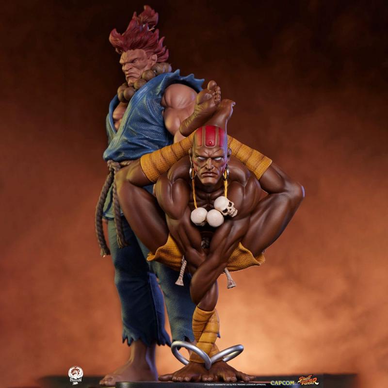 Street Fighter PVC Statues 1/10 Akuma & Dhalsim 21 cm