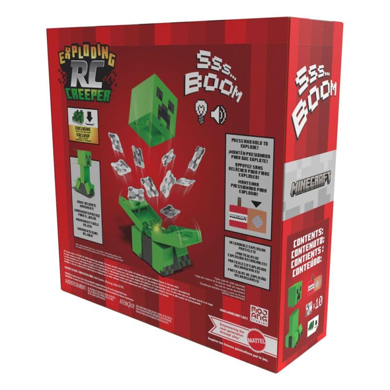 Minecraft Figure Exploding RC Creeper 25 cm