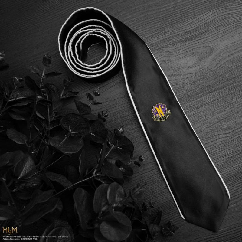 Wednesday Woven Necktie Nevermore Deluxe Edition