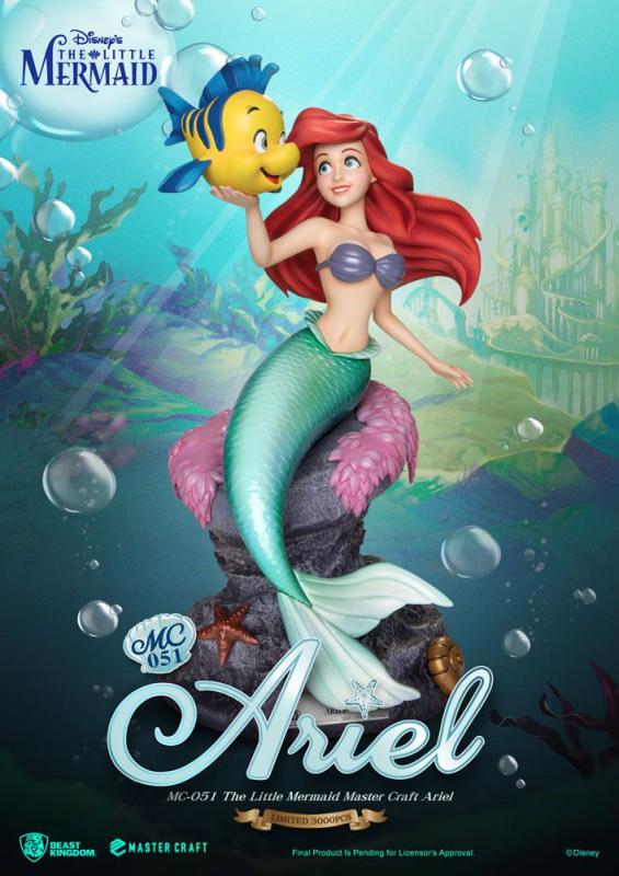 The Little Mermaid: Ariel 41 cm Master Craft Statue - Beast Kingdom Toys