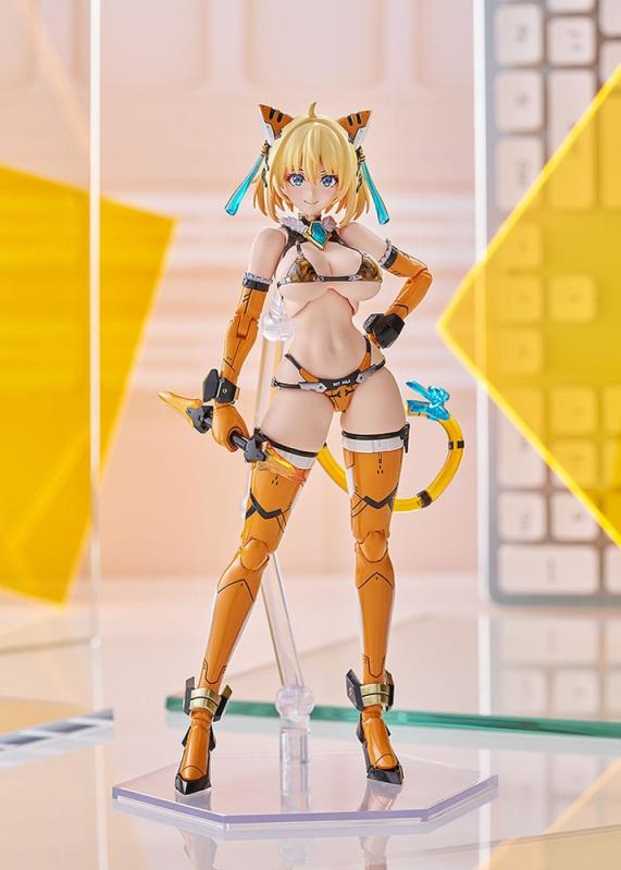 Bunny Suit Planning Plastic Model Kit PLAMAX BP-02 Sophia F. Shirring Tiger Armor Ver. 16 cm 9