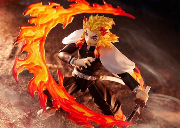 Demon Slayer: Kimetsu no Yaiba Figma Action Figure Kyojuro Rengoku (re-run) 15 cm