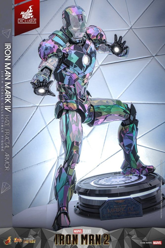 Iron Man 2 Action Figure 1/6 Iron Man Mark IV (Haze Fractal Armor) 33 cm 12
