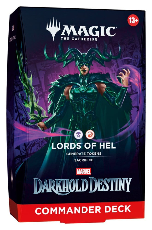 Magic the Gathering Marvel: Darkhold Destiny Commander Decks Case (4) english 4