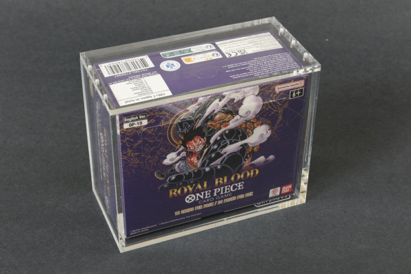 Evoretro Acrylic Display Case for Bandai One Piece TCG Booster Box (English) 14