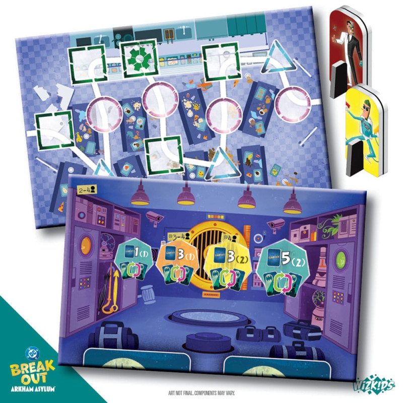 DC Breakout: Arkham Asylum Card Game *English Version* 5