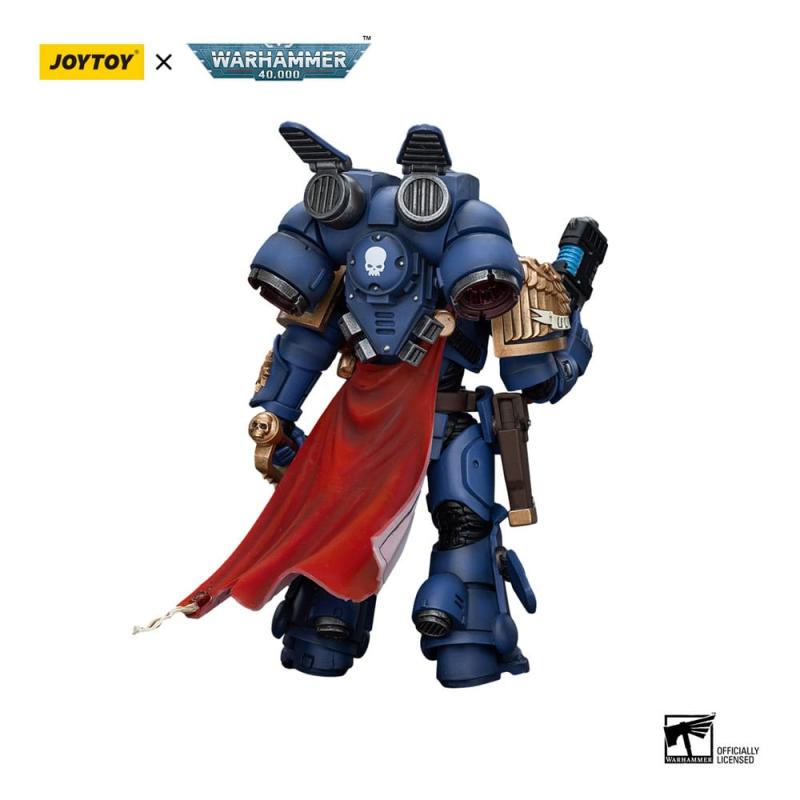 Warhammer 40k Action Figure 1/18 Ultramarines Captain With Jump Pack 12 cm