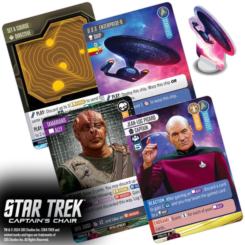 Star Trek: Captain's Chair Card Game *English Version* 1