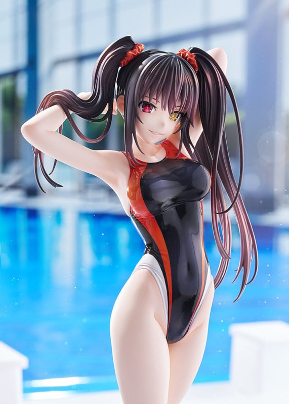Date A Live Swimsuit Silhouette PVC Figure 1/7 Kurumi Tokisaki Swimwear Ver. 24 cm 6
