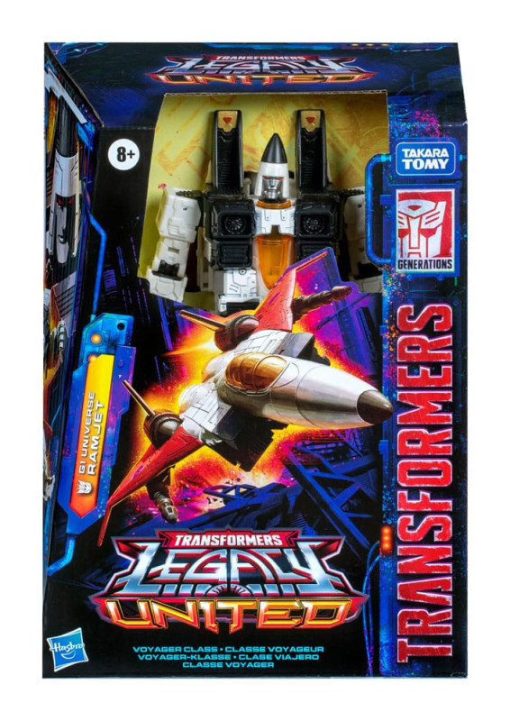 Transformers Generations Legacy United Voyager Class Action Figure G1 Universe Ramjet 18 cm 14
