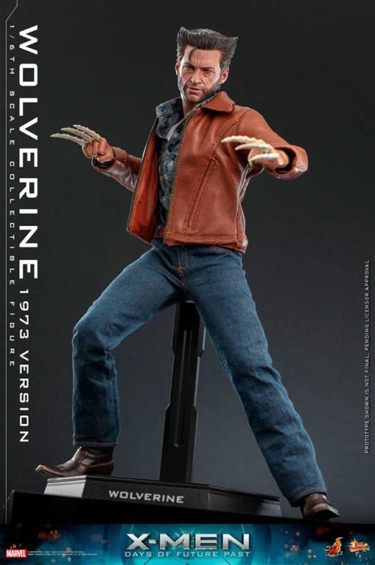 X-Men Days of Future Past Movie Masterpiece Action Figure 1/6 Wolverine (1973 Version) 30 cm