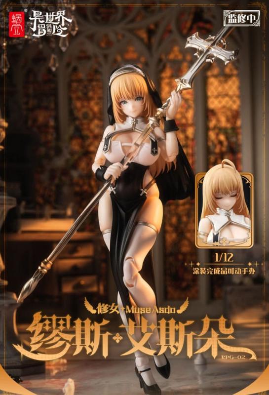 Original Character Action Figure Kit 1/12 RPG-02 Sister Muse Asdo 15 cm