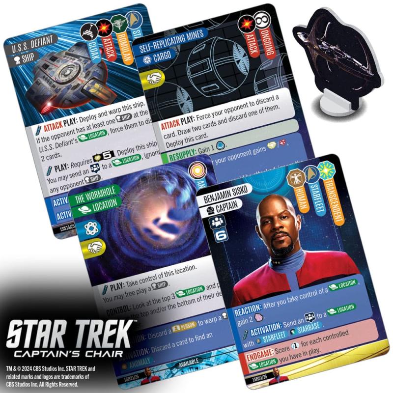 Star Trek: Captain's Chair Card Game *English Version* 4