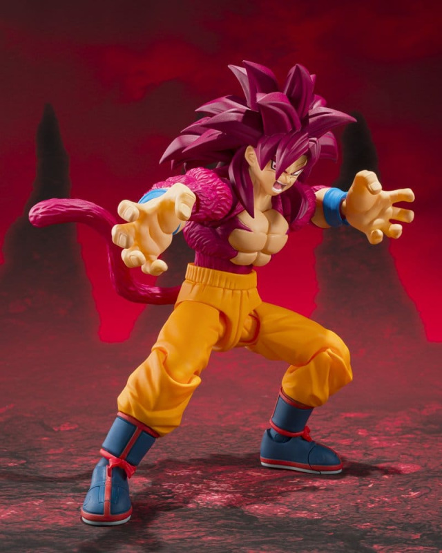 Dragon Ball S.H. Figuarts Action Figure Super Saiyan 4 Son Goku -Daima- 15 cm 2