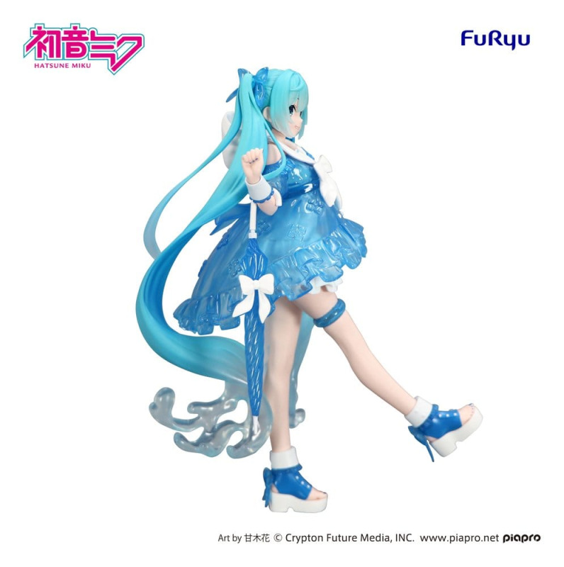 Hatsune Miku Trio-Try-iT PVC Statue Miku Rainy Dance 19 cm 4