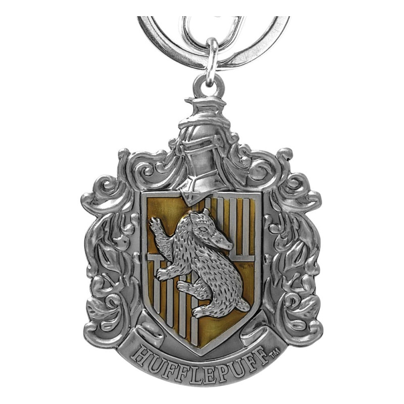 Harry Potter Pewter-Keychain Hufflepuff Crest