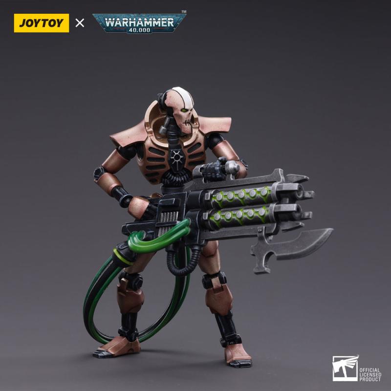 Warhammer 40k Action Figure 2-Pack 1/18 Necrons Szarekhan Dynasty Immortal with Gauss Blaster 11 cm