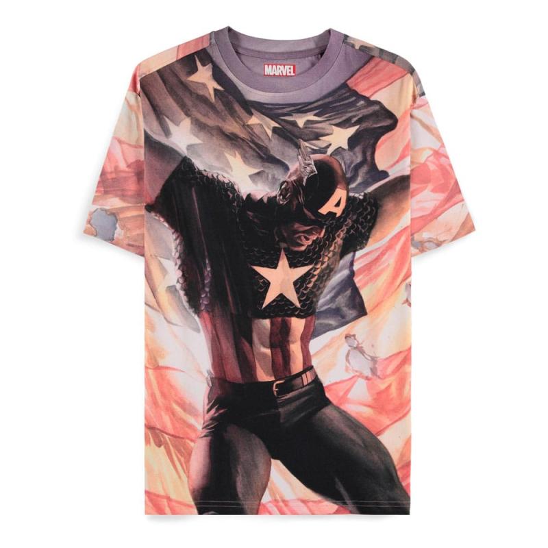 Captain Amerca Brave New World T-Shirt Digital American Size M