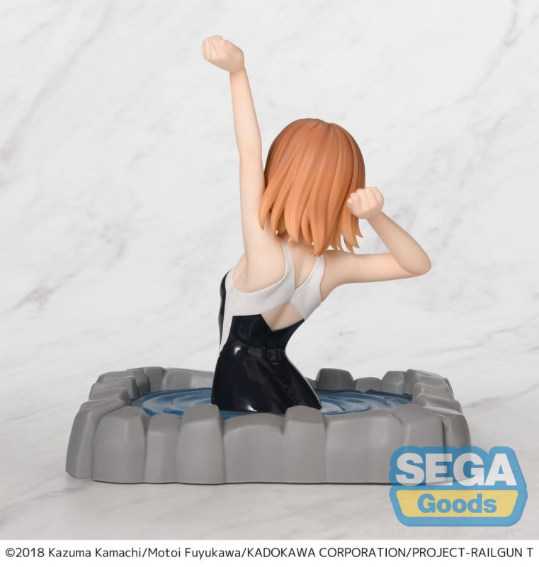 A Certain Scientific Railgun T Thermae Utopia PVC Statue Mikoto Misaka 14 cm 6