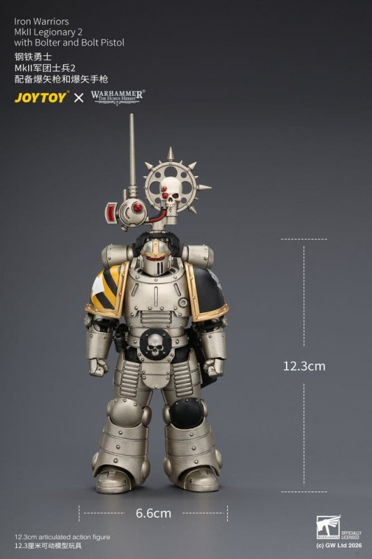 Warhammer The Horus Heresy Action Figure Iron Warriors MkII Legionary 2 12 cm 13