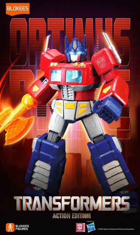 Transformers Blokees Plastic Model Kit Action Edition 01 G1 Optimus Prime