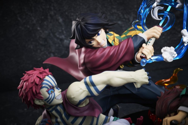 Demon Slayer: Kimetsu no Yaiba PVC Figure Tanjiro Kamado & Giyu Tomioka & Akaza 13 cm 5