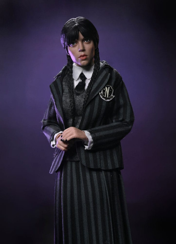 Wednesday Action Figures 2 Pack Wednesday Addams (Nevermore Uniform) and Enid 20 cm 5