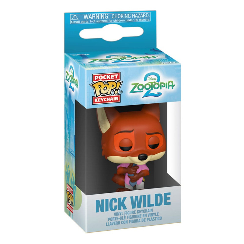 Zootopia 2 Pocket POP! Vinyl Keychains 4 cm Nick Wilde Display (12) 1