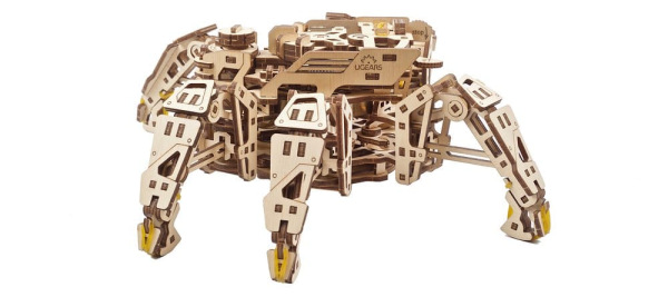 Ugears 3D Wooden Puzzle Hexapod Explorer 5