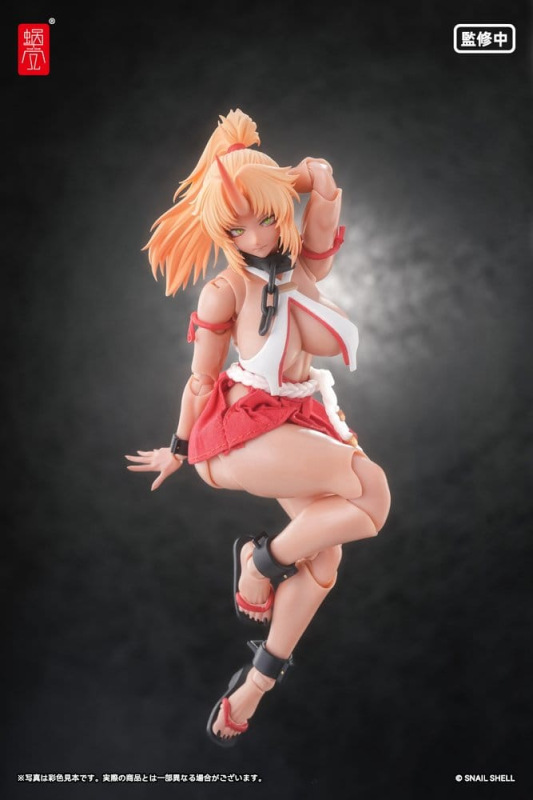 Original Character Action Figure 1/12 RPGEX-08 Oni Miko Second Daughter Momiji 17 cm 1