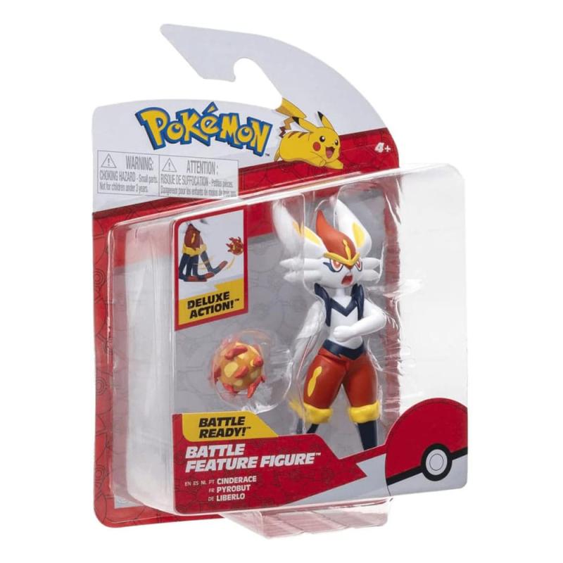 Pokémon Battle Feature Figure Cinderace 10 cm