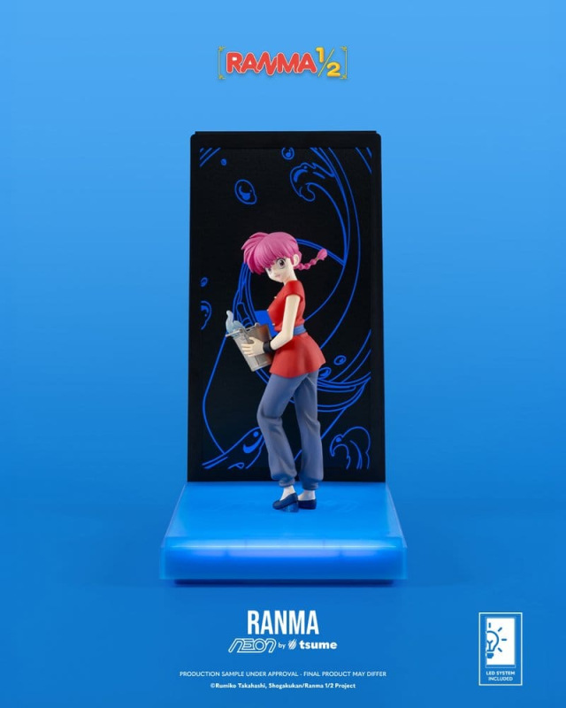 Ranma Neon Figure 1/9 Ranma Saotome Girl 20 cm 2