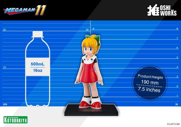 Mega Man Oshi Works PVC Figure Roll 19 cm 10