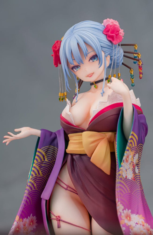 Original Character Statue 1/7 Shujuu Ecstasy Shion Oiran Ver. 15 cm 8