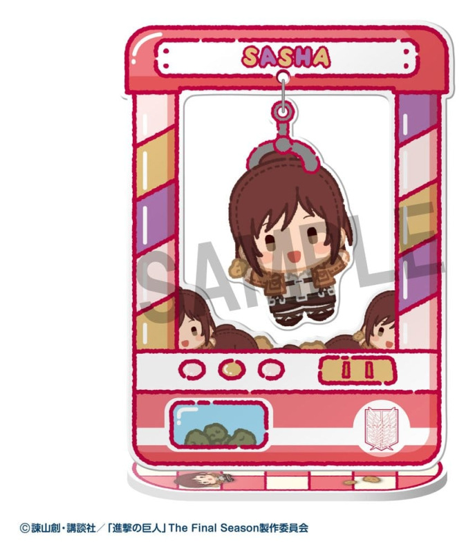 Attack on Titan Acrylic Figure Chara Catcher 9 cm Blind Box Display (8) 5