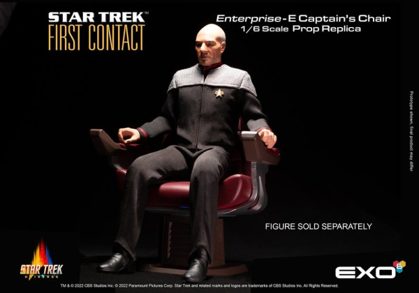 Star Trek: First Contact Replica 1/6 Captain's Chair 15 cm 8