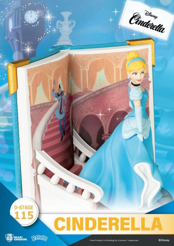 Disney Book Series: Cinderella 13 cm Closed Box D-Stage PVC Diorama - Beast Kingdom Toys