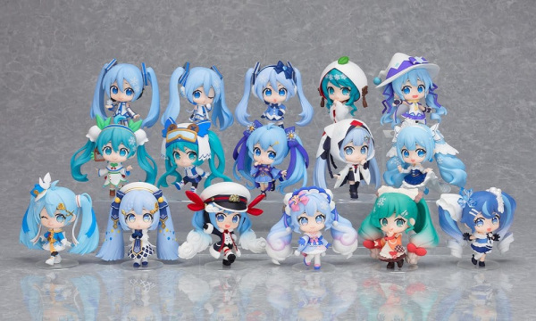 Character Vocal Series 01: Hatsune Miku Mini Figure Snow Miku All Stars Figure Collection Vol. 2 8 c 10