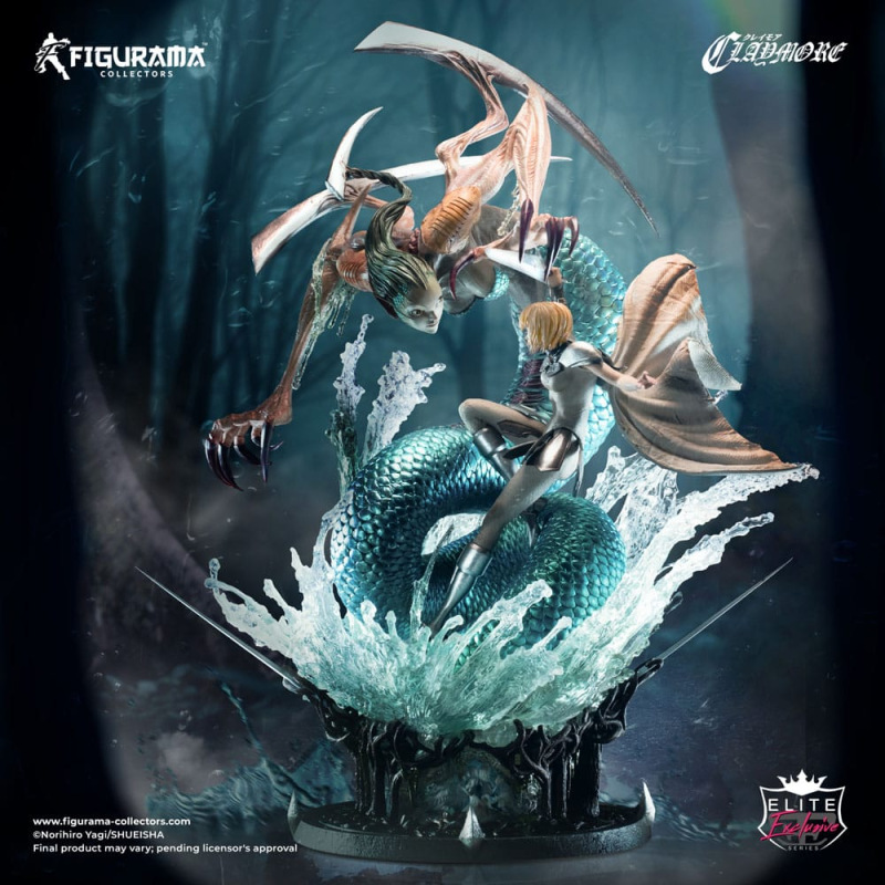 Claymore Elite Exclusive Statue 1/6 Clare vs. Ophelia 69 cm 1