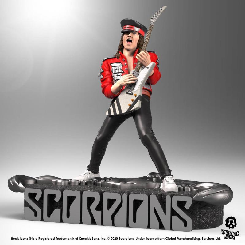 Scorpions Rock Iconz Statue Matthias Jabs Limited Edition 22 cm