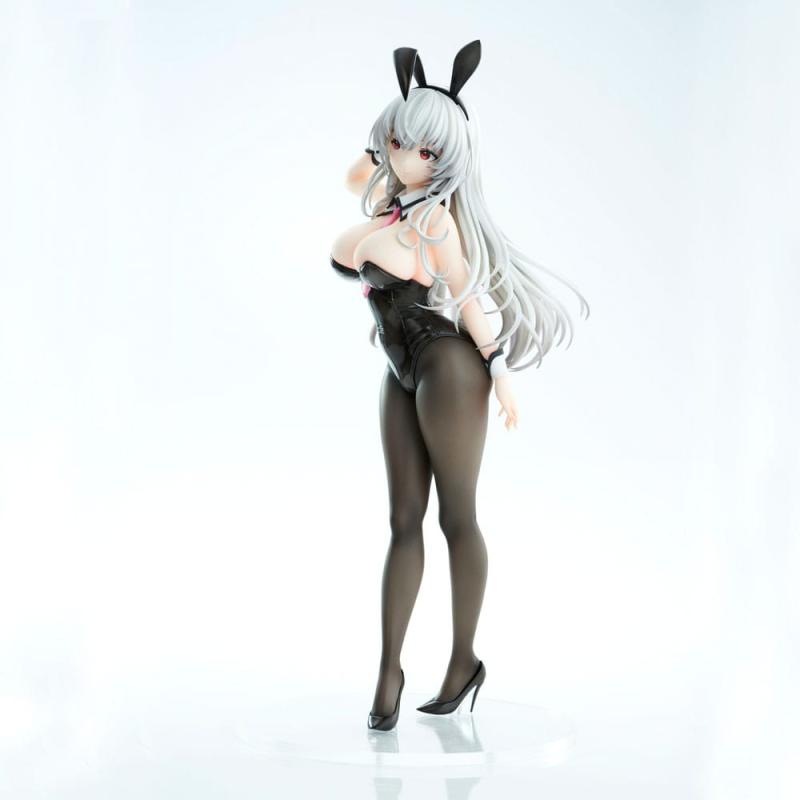 Haori Io Illustration PVC Statue White-haired Bunny 29 cm