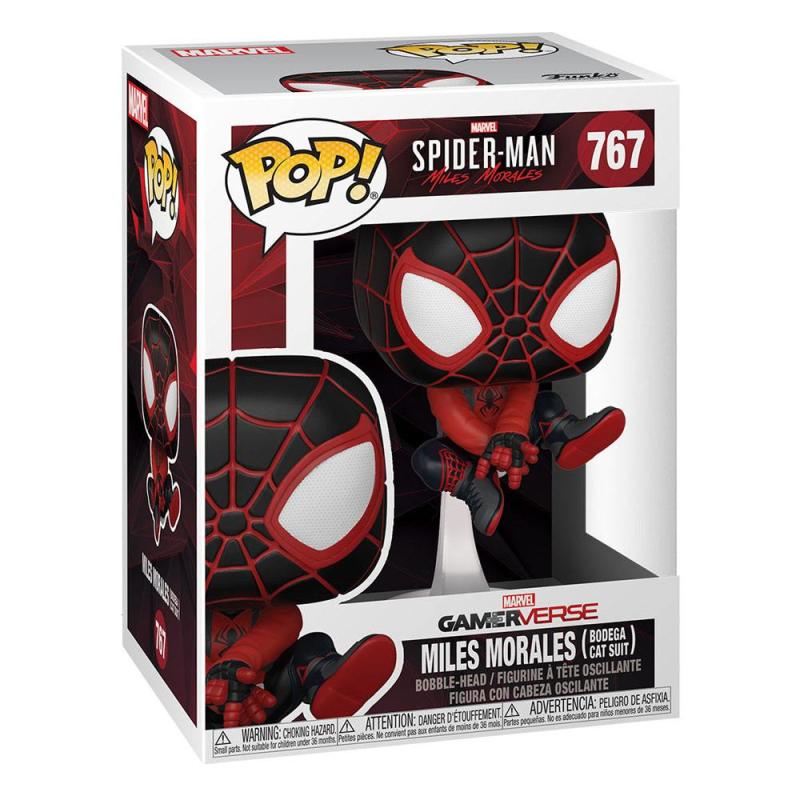 Marvel's Spider-Man POP! Games Vinyl Figure Miles Morales Bodega Suit 9 cm 1