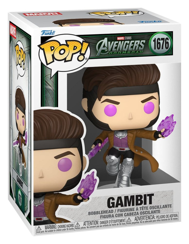 Avengers: Doomsday POP! Vinyl Figure Gambit 9 cm 1