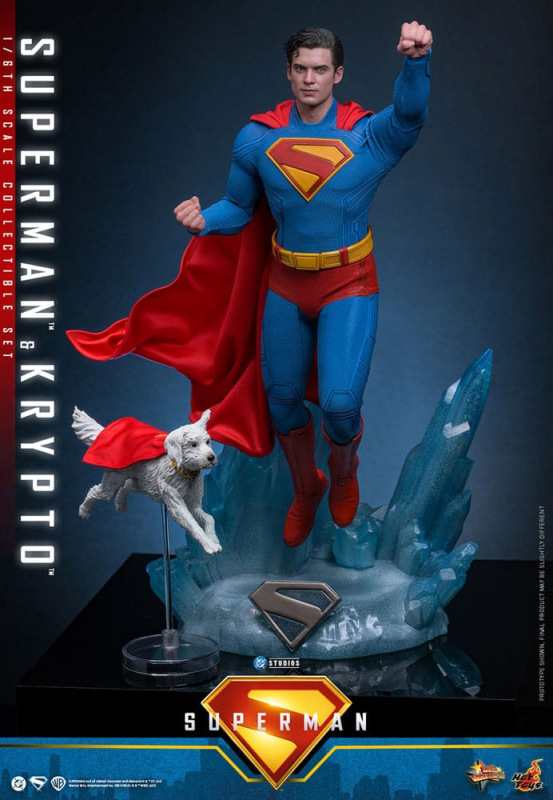 Superman (2025) Movie Masterpiece Action Figure 1/6 Superman & Krypto 33 cm 6