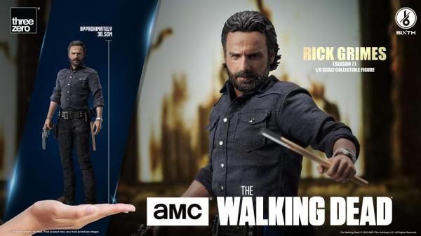 The Walking Dead: Rick Grimes 1/6 Action Figure - ThreeZero
