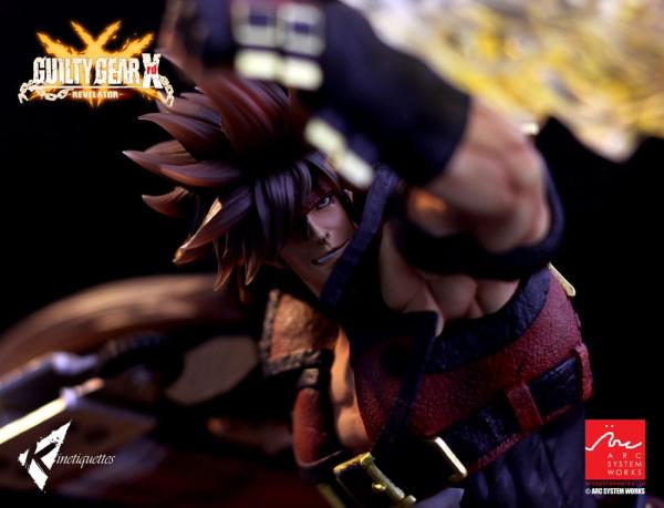 Guilty Gear Xrd Revelator: Sol Badguy The Bounty Hunter 26 cm Diorama - Kinetiquettes