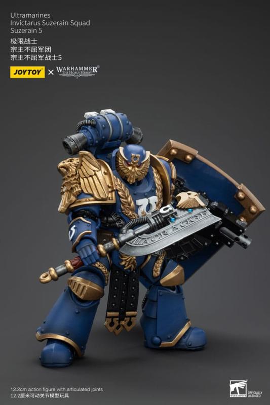 Warhammer The Horus Heresy Action Figure 1/18 Ultramarines Invictarus Suzerain Squad Suzerain 5 12 c