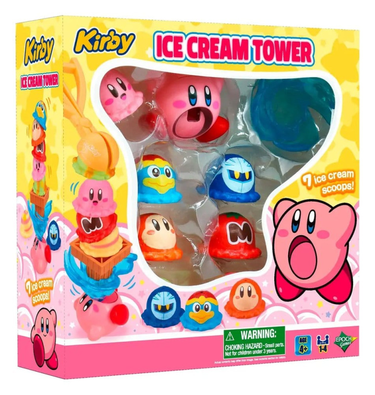 Kirby game Ice Cream Stacking Tower 1