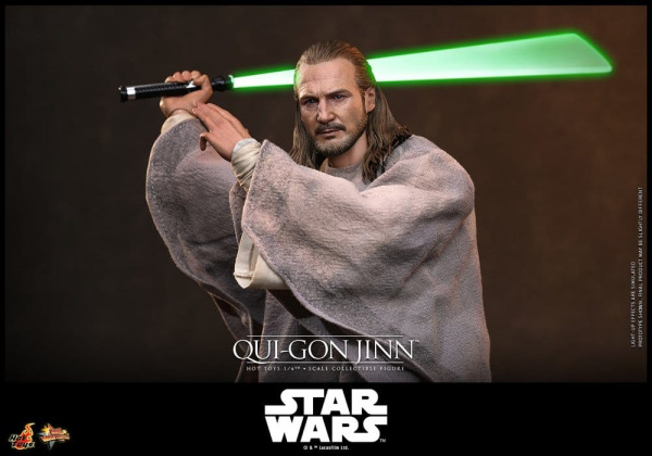 Star Wars: The Phantom Menace Movie Masterpiece Action Figure 1/6 Qui-Gon Jinn (Artisan Edition) Hot 13